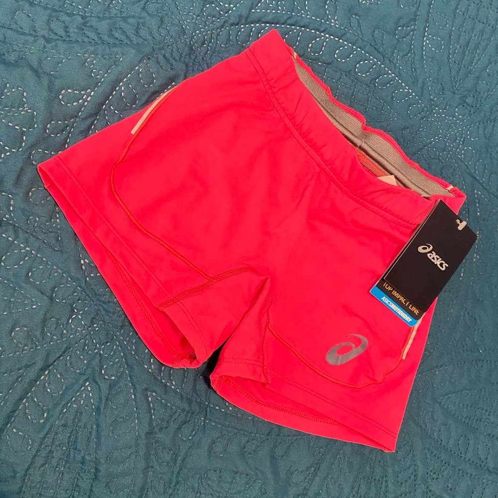 5 for $25 | NWT Hot Pink ASICS Running Shorts
